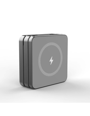 Qi1 30W 3 in 1 Wireless Charger - Gray
