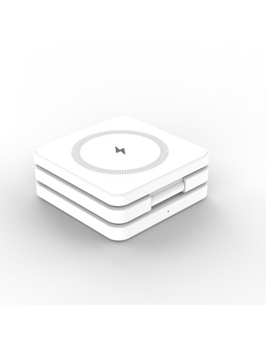 Qi1 30W 3 in 1 Wireless Charger - White