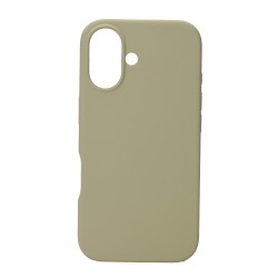 iPhone 16 Silicon Case Beige