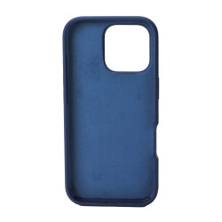 iPhone 16 Pro Silicon Case Dark Blue 2