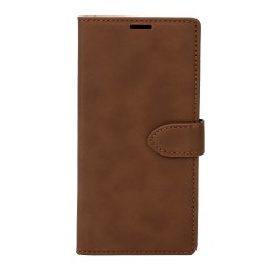 iPhone 16 Plus Wallet Case w/Buckle Brown 2