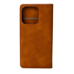 iPhone 16 Pro Max Wallet Case Brown