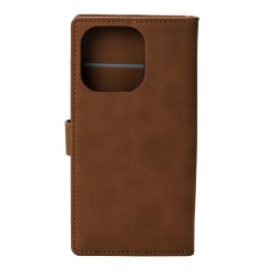 iPhone 16 Pro Max Wallet Case w/Buckle Brown