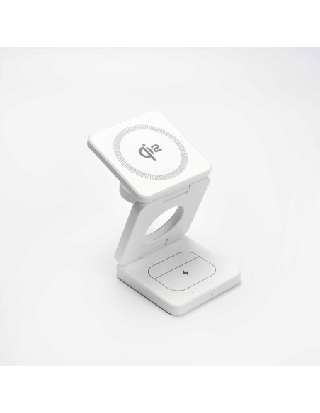 Qi2 30W 3 in 1 Wireless Charger - White Qi2 30W 3 in 1 Wireless Charger - White