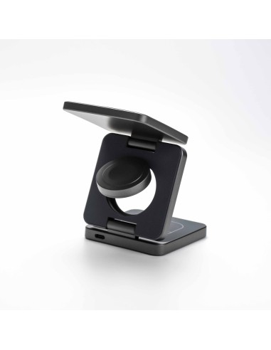 Qi2 30W 3 in 1 Wireless Charger - Gray Qi2 30W 3 in 1 Wireless Charger - Gray