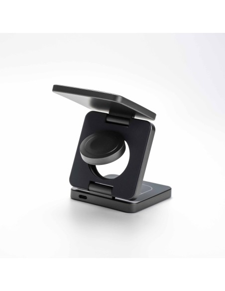 Qi2 30W 3 in 1 Wireless Charger - Gray Qi2 30W 3 in 1 Wireless Charger - Gray