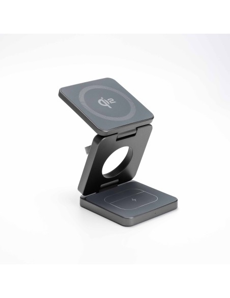 Qi2 30W 3 in 1 Wireless Charger - Gray Qi2 30W 3 in 1 Wireless Charger - Gray