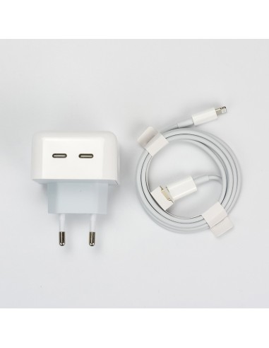 Bundle 35W Power Adapter + 1 Meter USB-C to USB-C (1 pcs)