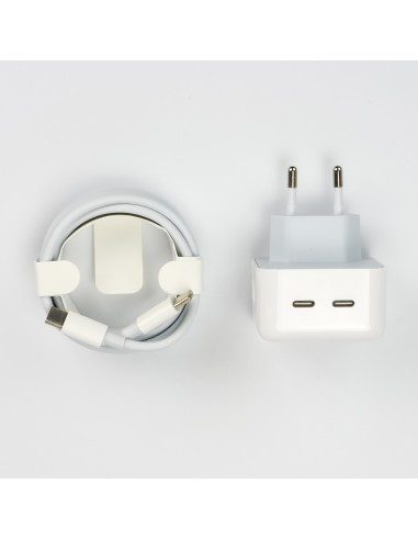 Bundle 35W Power Adapter + 2 Meter USB-C to USB-C (1 pcs)