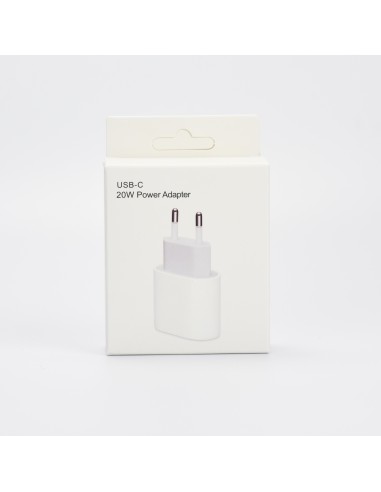 Packed 20W Power Adapter OEM Quality (1 x USB-C) - EU