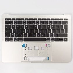 Macbook A1708 Topcase DK - Silver - OEM Quality