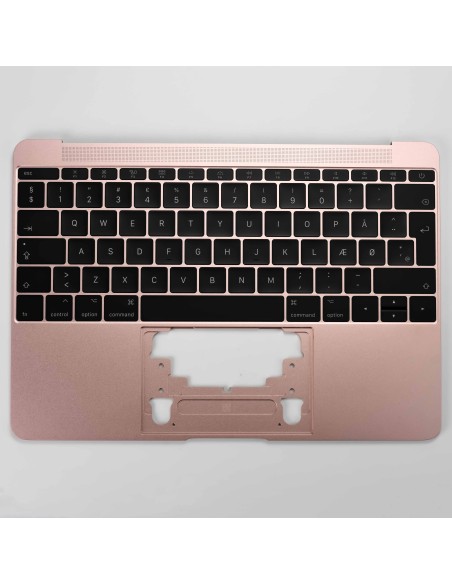 MacBook A1534 2017 Topcase DK - Rose Gold - OEM Quality MacBook A1534 2017 Topcase DK - Rose Gold - OEM Quality
