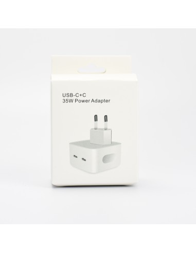 Packed 35W Power Adapter OEM Quality (2 x USB-C) - EU