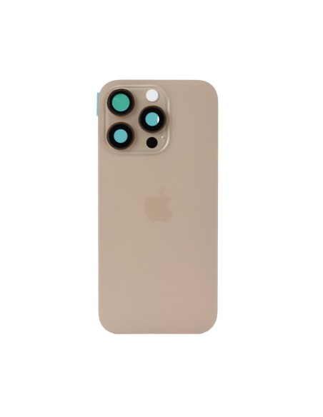 iPhone 16 Pro Back Glass - Desert Titanium - OEM Quality iPhone 16 Pro Back Glass - Desert Titanium - OEM Quality