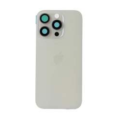 iPhone 16 Pro Back Glass - White Titanium - OEM Quality