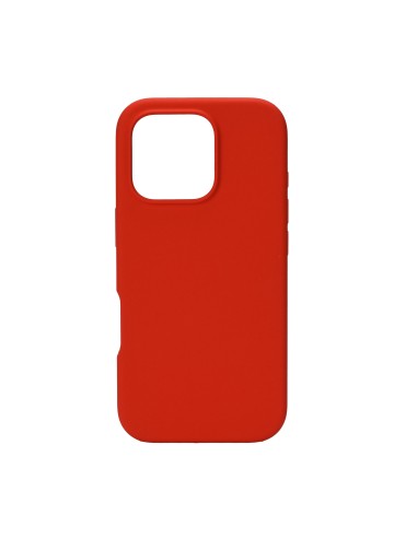 iPhone 16 Pro Max Silicon Case Red