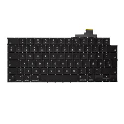 Macbook A2681/A2941/A3114 Keyboard DK - Midnight - Pulled Original Quality