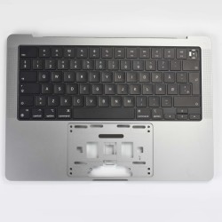 Macbook A2442 Topcase DK - Silver - OEM Quality