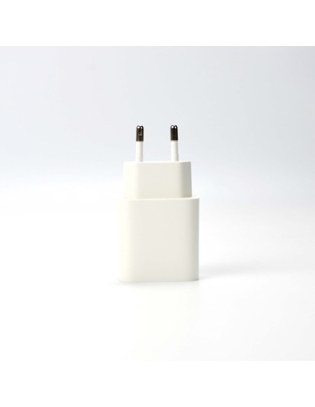 20w Power Adapter for iPhone - USB-C + USB-A - White - EU (OEM) - BULK 20w Power Adapter for iPhone - USB-C + USB-A - White - EU (OEM) - BULK