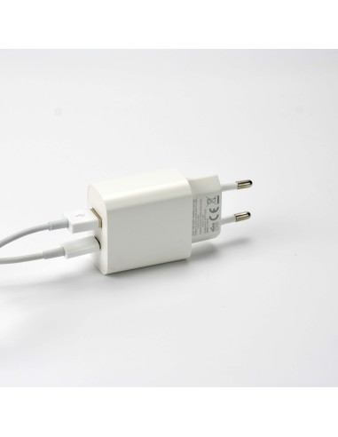 20w Power Adapter for iPhone - USB-C + USB-A - White - EU (OEM) - BULK 20w Power Adapter for iPhone - USB-C + USB-A - White - EU (OEM) - BULK