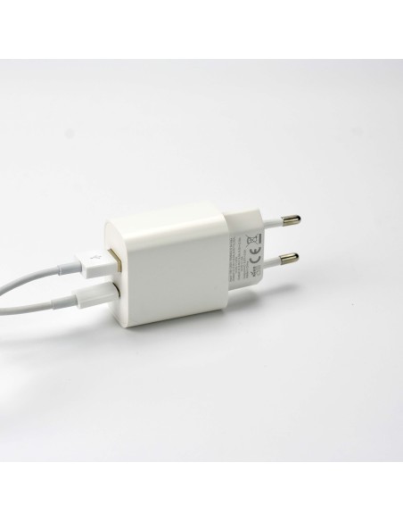 20w Power Adapter for iPhone - USB-C + USB-A - White - EU (OEM) - BULK 20w Power Adapter for iPhone - USB-C + USB-A - White - EU (OEM) - BULK