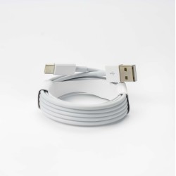 USB-A to USB-C - White - 2m 2