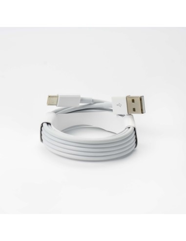 USB-A to USB-C - White - 2m