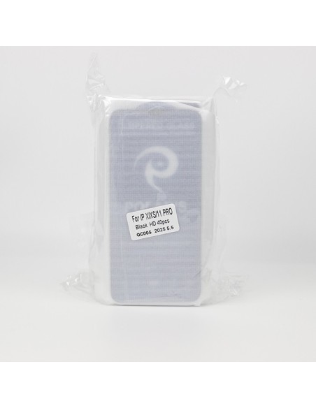 iPhone X/XS/11 Pro - Blue line - 40-pack Full Display Protection