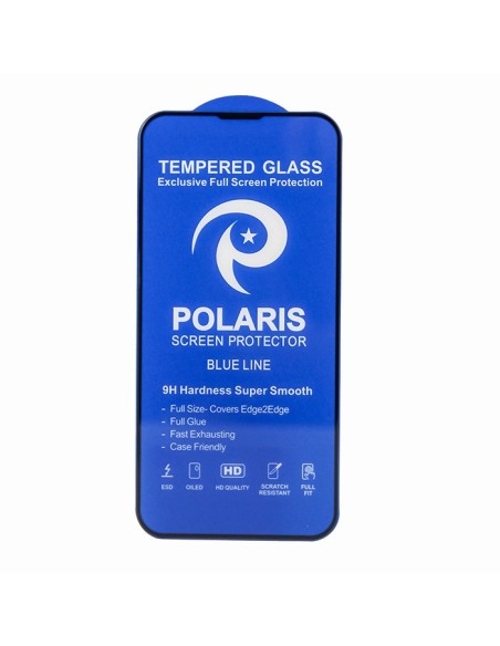 iPhone 13/13 Pro/14/16e - Blue line - 40-pack Full Display Protection