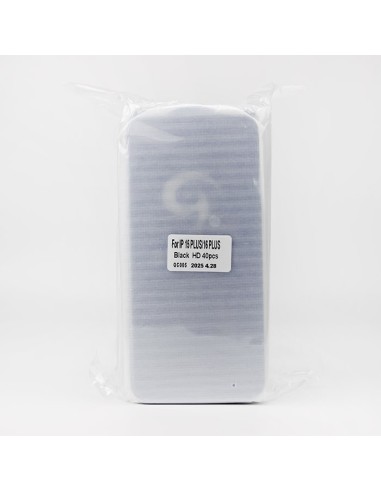 iPhone 15 Plus / 16 Plus - Blue line - 40-pack Full Display Protection