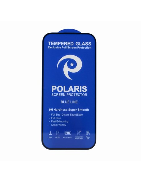 iPhone 16 Pro / 17 - Blue line - 40-pack Full Display Protection