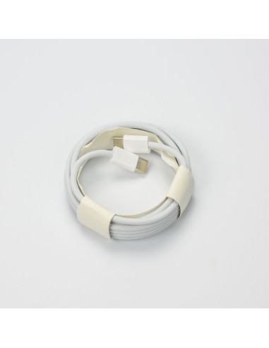 Packed iPhone 15 Nylon USB-C to USB-C Cable - 2 Meter - OEM Quality