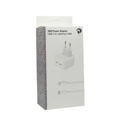 Bundle 35W Power Adapter + 2 Meter USB-C to Lightning (1 pcs)