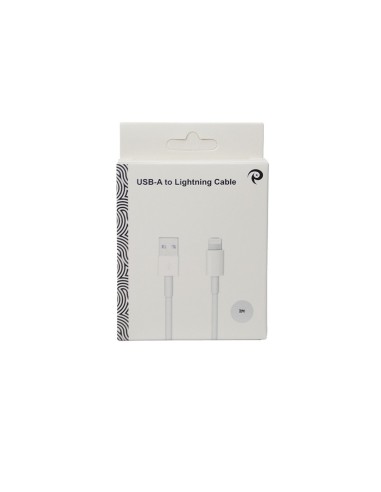 Packed 2 Meter USB-A to Lightning