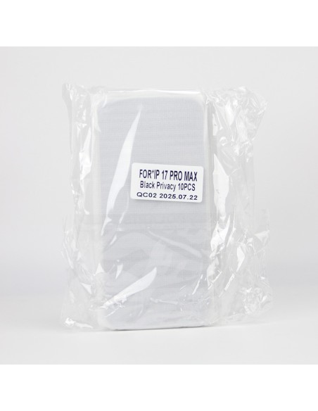 iPhone 17 Pro Max - 10-Pack Privacy Full Screen Protection