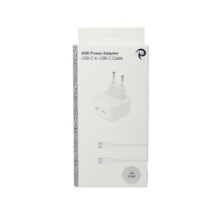 Bundle 35W Power Adapter + 1 Meter Nylon USB-C to USB-C