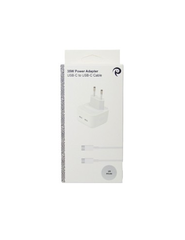 Bundle 35W Power Adapter + 1 Meter Nylon USB-C to USB-C
