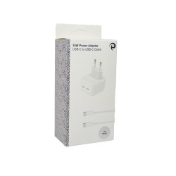 Bundle 35W Power Adapter + 1 Meter Nylon USB-C to USB-C 2