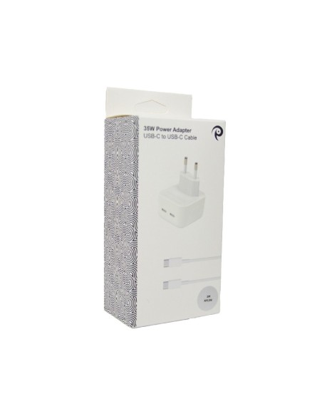 Bundle 35W Power Adapter + 2 Meter Nylon USB-C to USB-C Bundle 35W Power Adapter + 2 Meter Nylon USB-C to USB-C