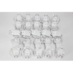 25 x 20W Chargers USB-C & A + 1m Nylon USB-C - USB-C Cable - BULK 2