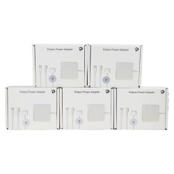 5-Pack Bundle - 45W Power Adapter - Compatible with MagSafe 2 - OEM Quality