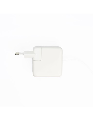 30w Power Adapter for iPhone - USB-C + USB-A - White - EU (OEM) - BULK