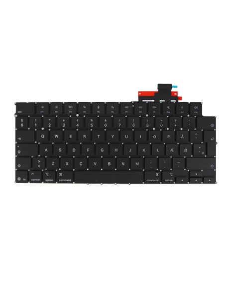 MacBook A3241 - Keyboard DK - Black - Pulled Original Quality