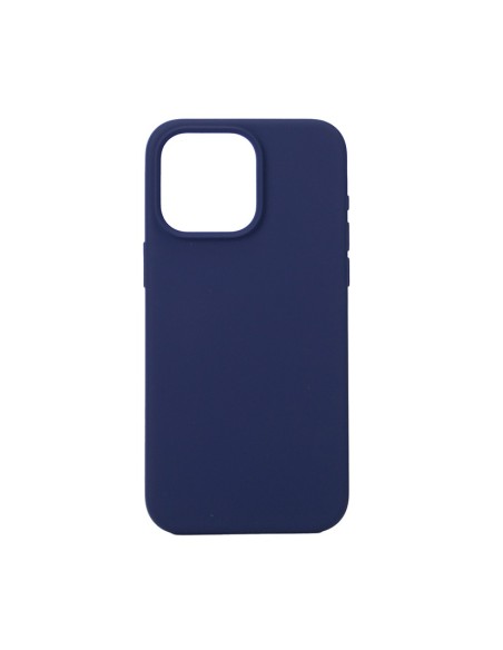 iPhone 15 Pro Magsafe Silicon Case Dark Blue