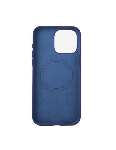 iPhone 15 Pro Magsafe Silicon Case Dark Blue