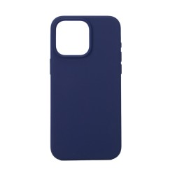 iPhone 15 Pro Max Magsafe Silicon Case Dark Blue