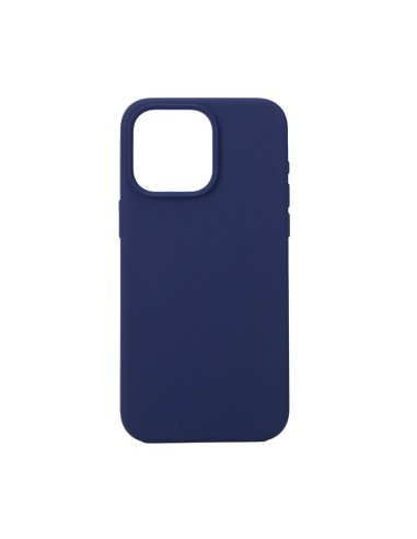 iPhone 15 Pro Max Magsafe Silicon Case Dark Blue