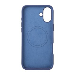 iPhone 16 Magsafe Silicon Case Dark Blue 2