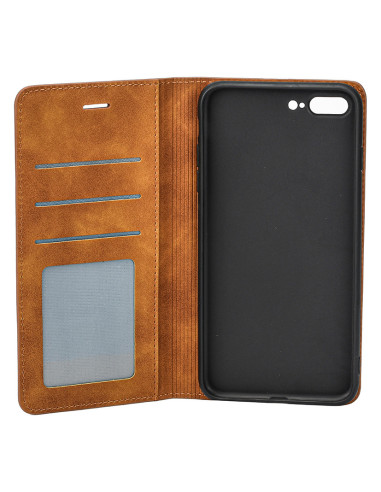 iPhone 7 / 8 Plus Wallet Case Brown