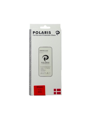 iPhone 7 / 8 - White - Full Screen Protection by Polaris